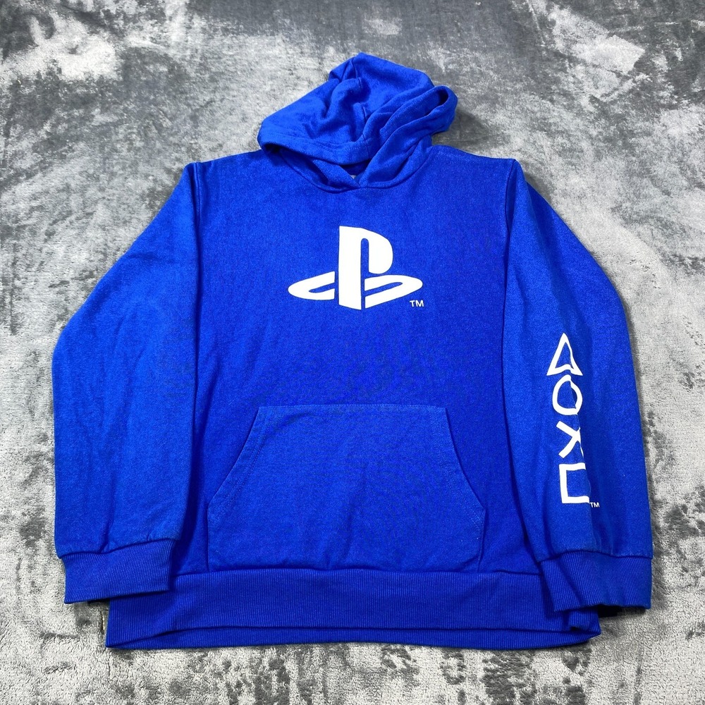 PlayStation Hoodie Hoodie Sweatshirt Boys 18 Large Graphic Long Sleeve Official